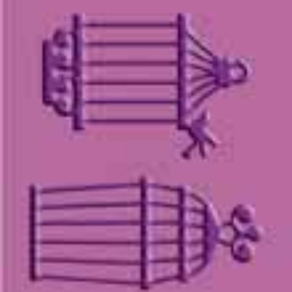 Cuttlebug 12 inches embossing border - CAGED BIRD - Picture 8 of 8